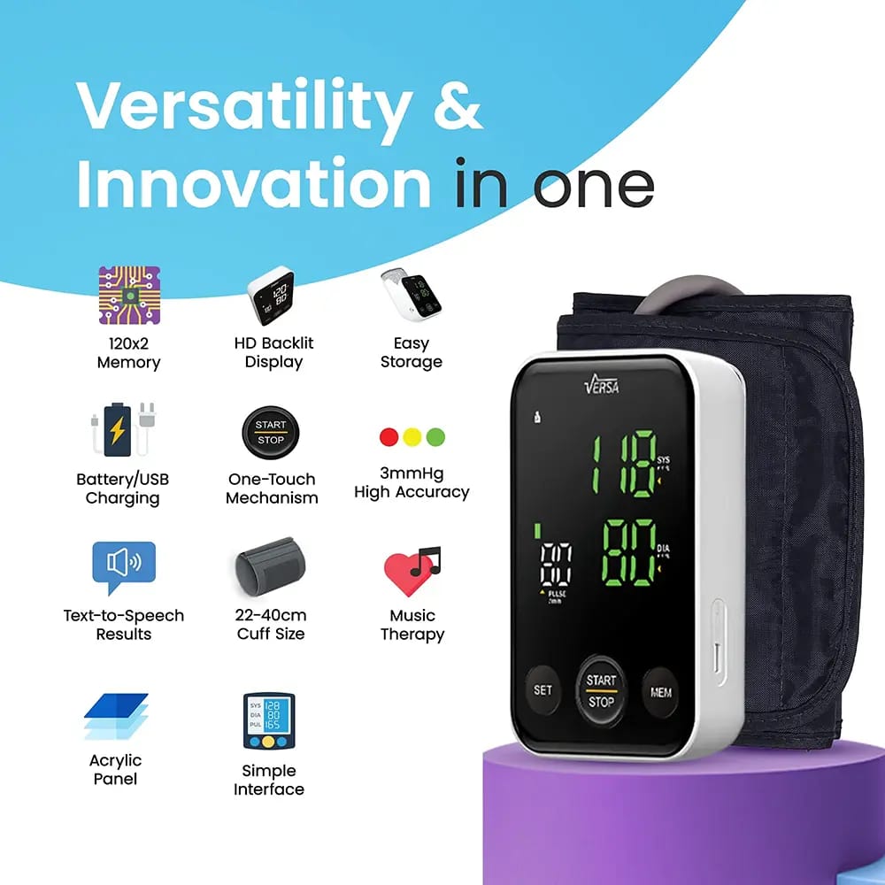 CareTouch Versa Digital Arm Blood Pressure Monitor