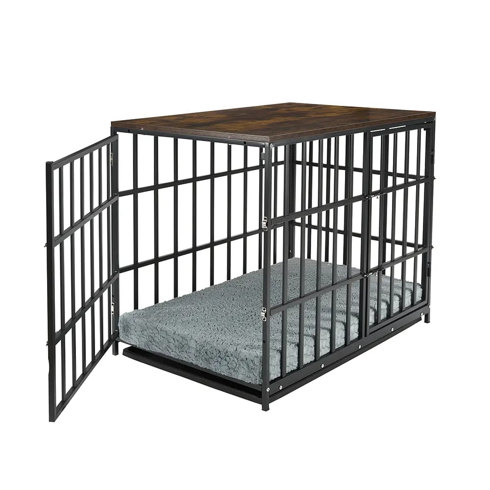 Huntington 3-Door Heavy Duty Pet Crate Table