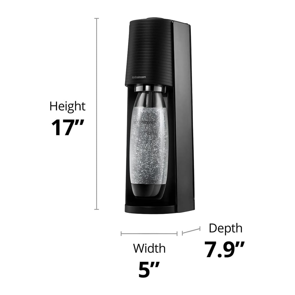 SodaStream Terra Sparkling Water Maker, Black