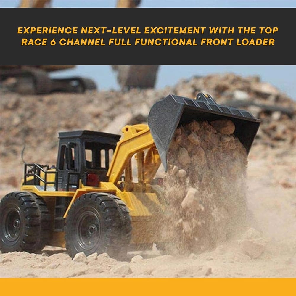 Top Race 6 Channel Full Functional Remote Control Tractor