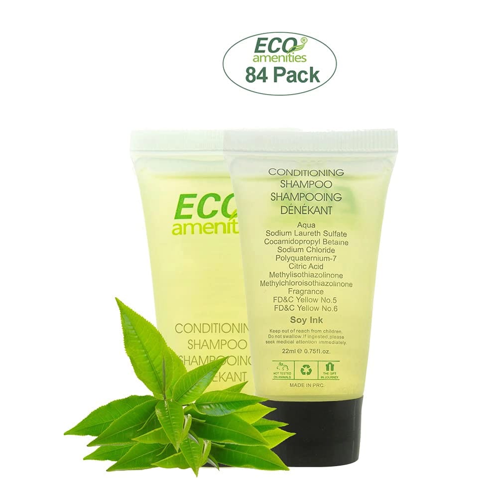 ECO Amenities 6-Piece Travel Toiletry Kit, 84 Pack