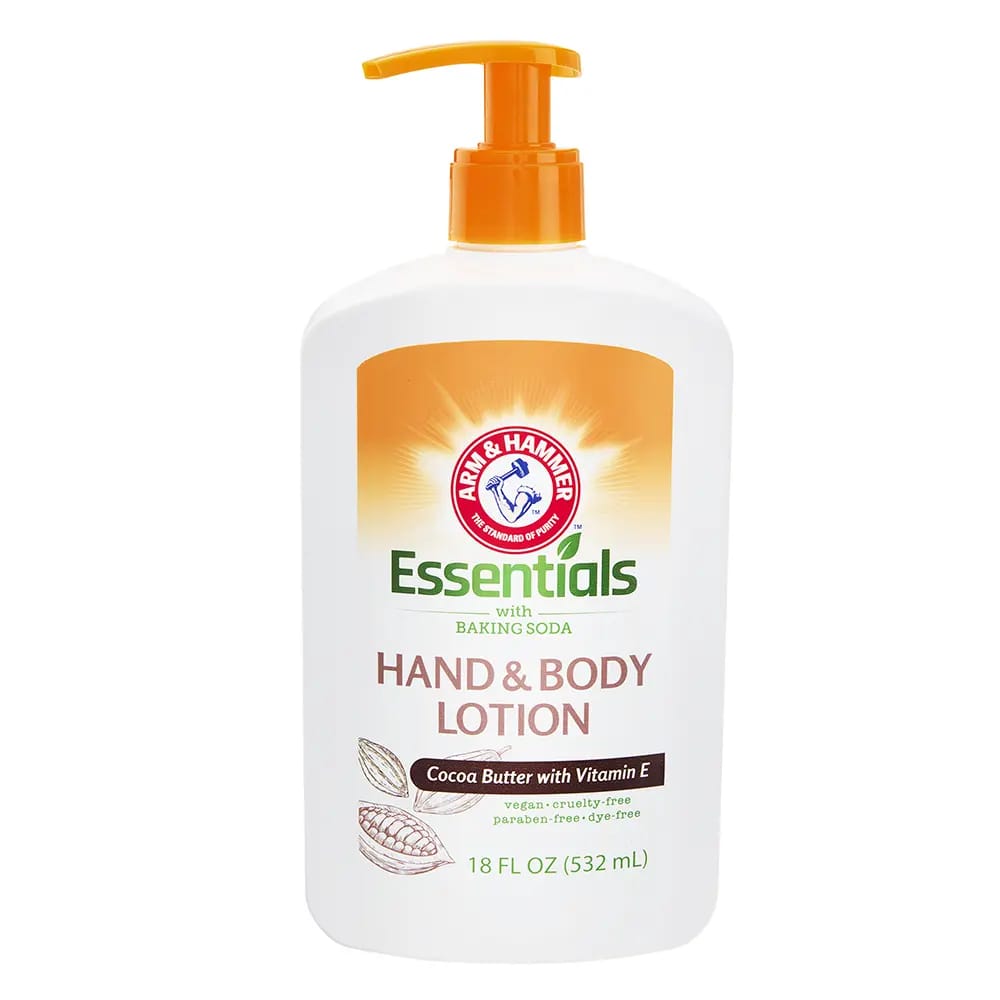 Arm & Hammer Cocoa Butter Hand & Body Lotion, 18 fl oz