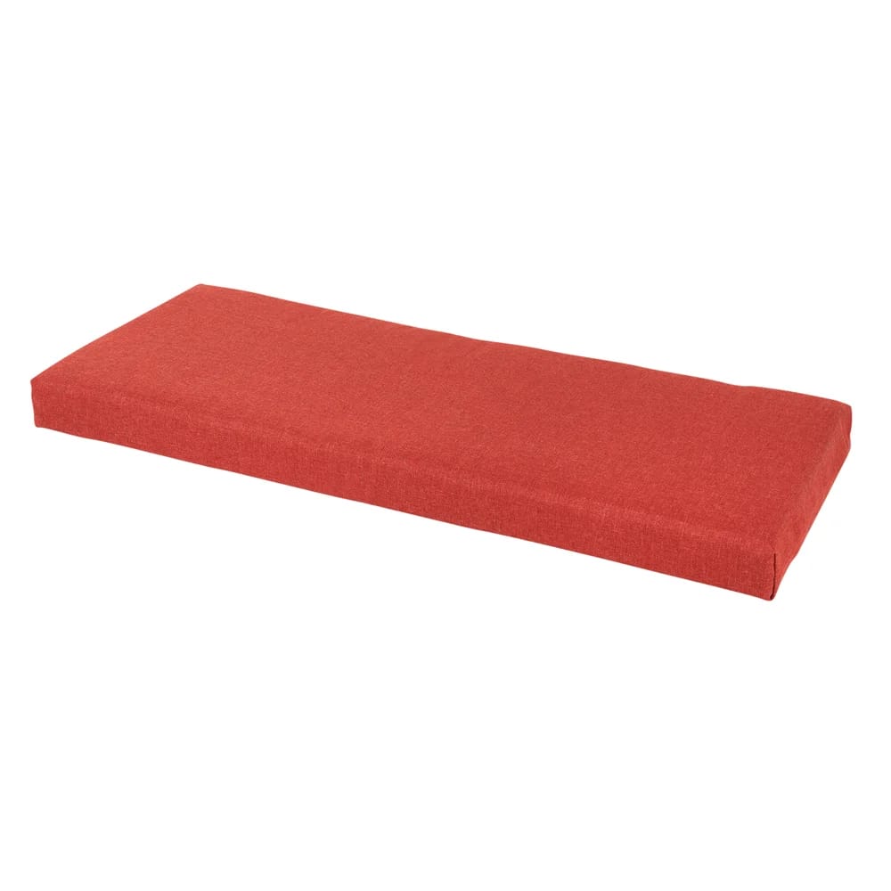 Outdoor Bench Cushion, Burnt Orange