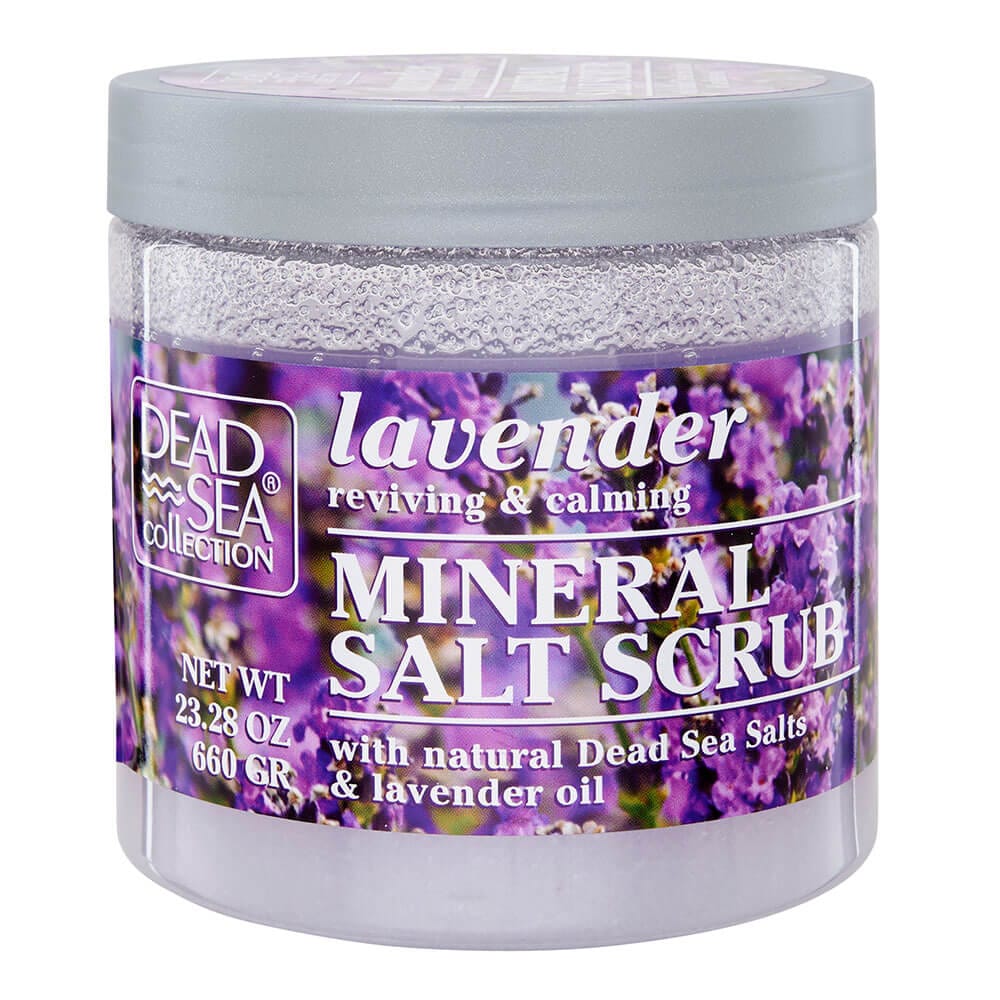 Dead Sea Lavender Mineral Salt Scrub, 23.28 oz