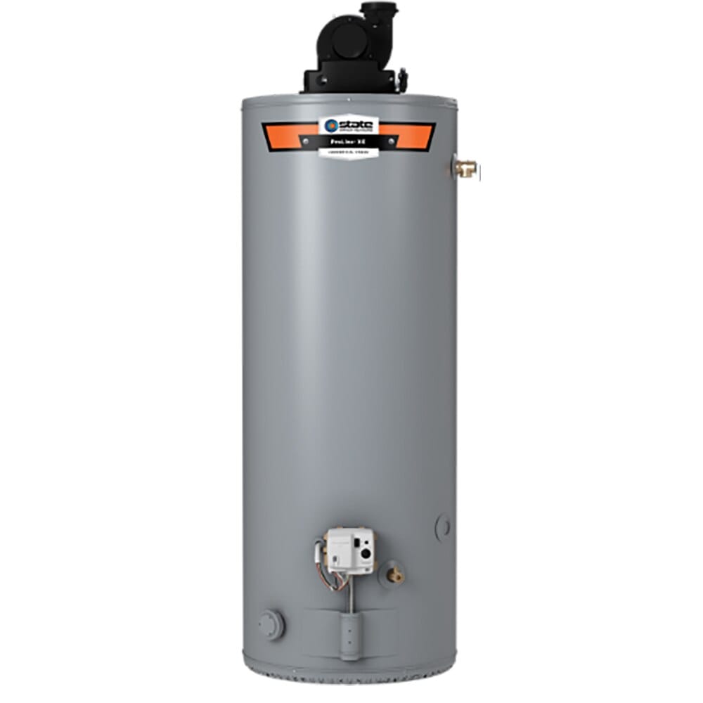 State Proline XE 40 gal Gas Water Heater with Power Vent