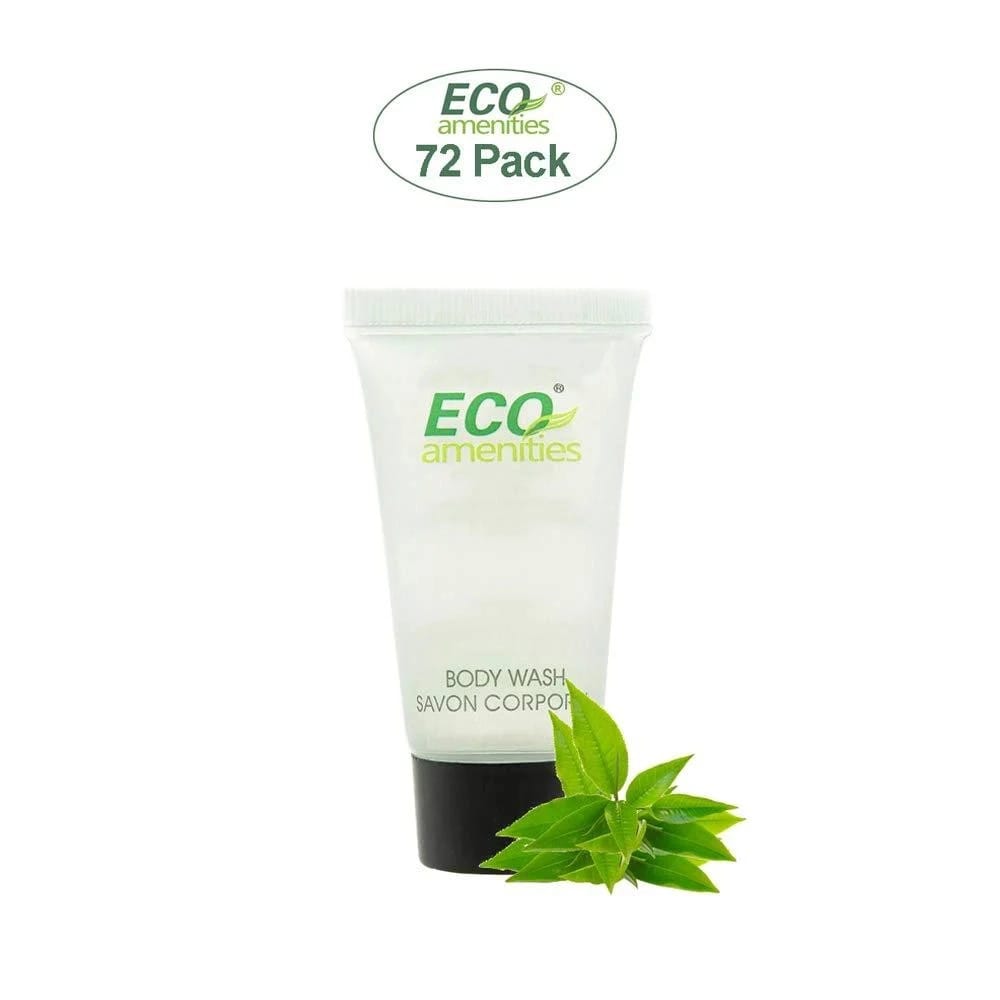 ECO Amenities Travel Size Body Wash, 0.75 oz, 72 Pack