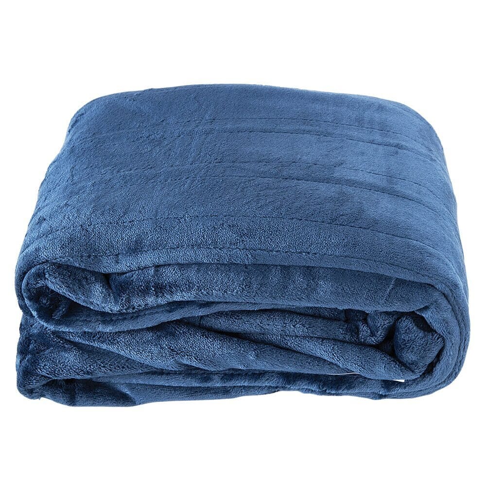 Westerly Heated Micromink Throw Blanket