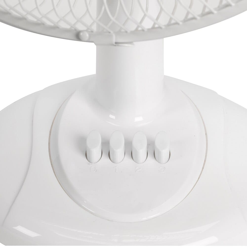 Penguin Oscillating Desk Fan, 12"