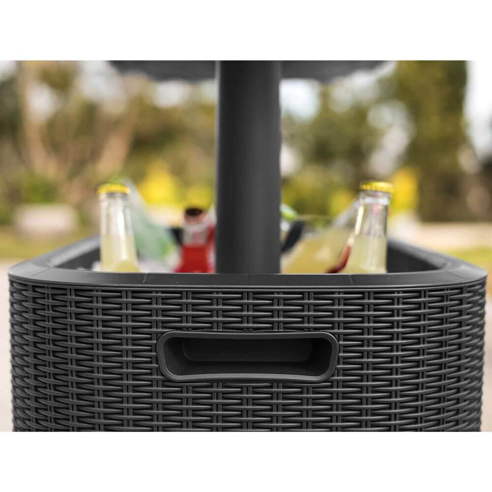 Keter Bevy Bar Table and Cooler Combo