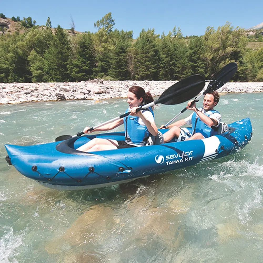Sevylor Tahaa Inflatable Kayak, Blue