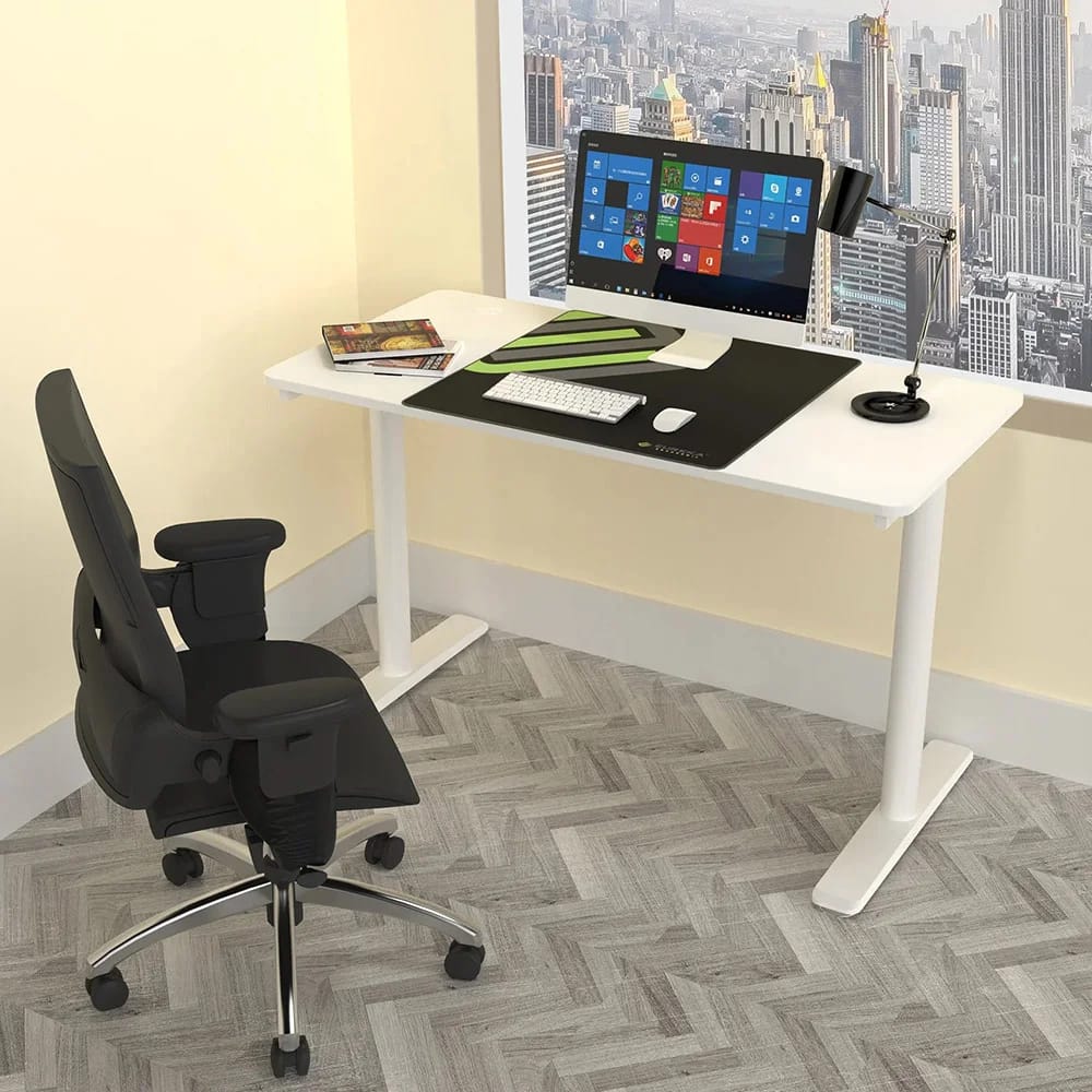 Eureka Ergonomic Office Desk, White