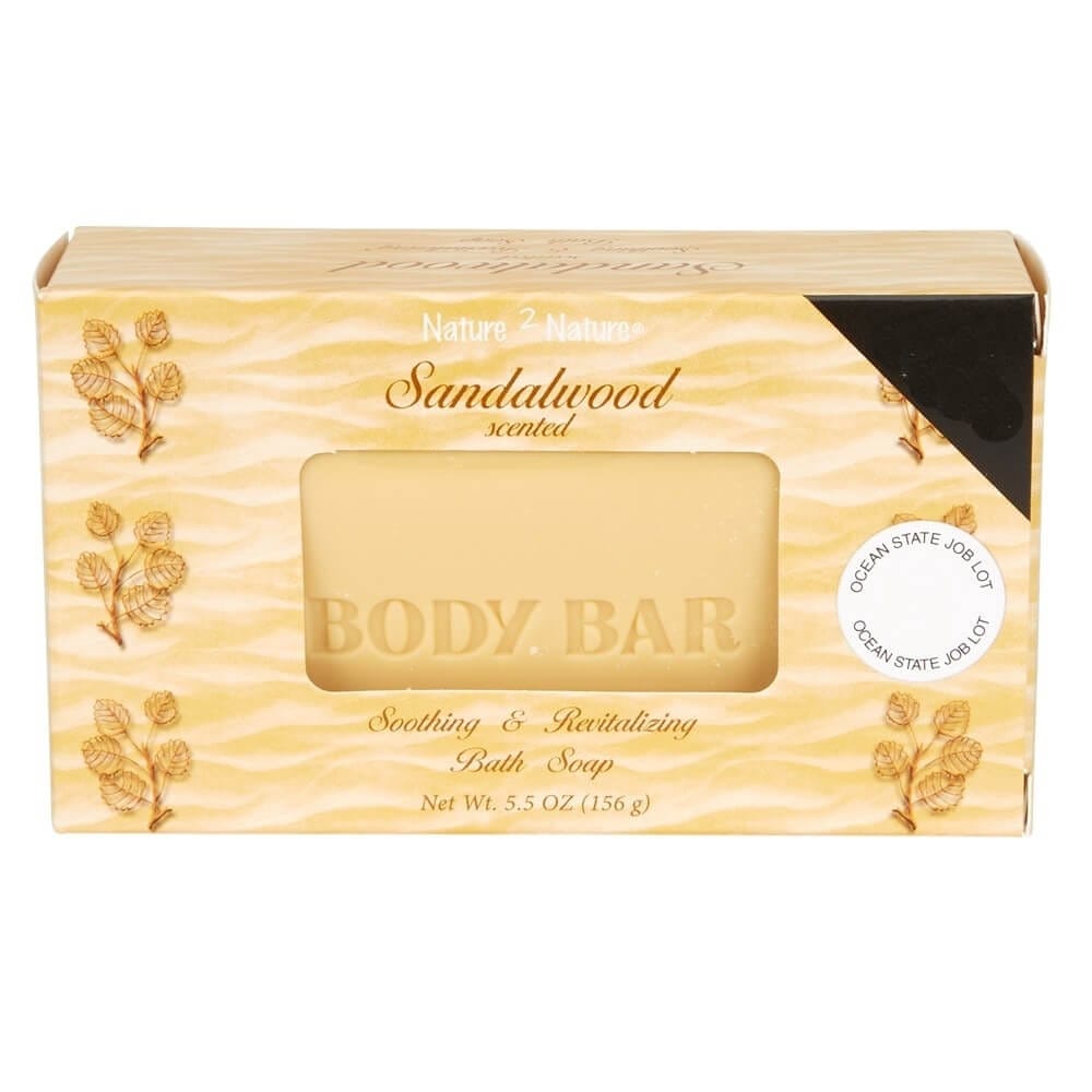 Nature 2 Nature Sandalwood Bath Soap, 5.5 oz