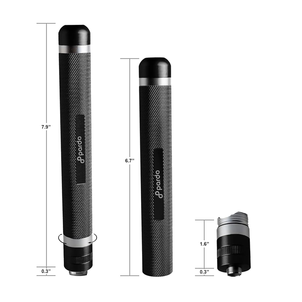 Pardo 3 in 1 Cigar Tool, Black