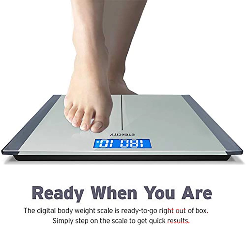 Etekcity Digital Electric Scale, Silver