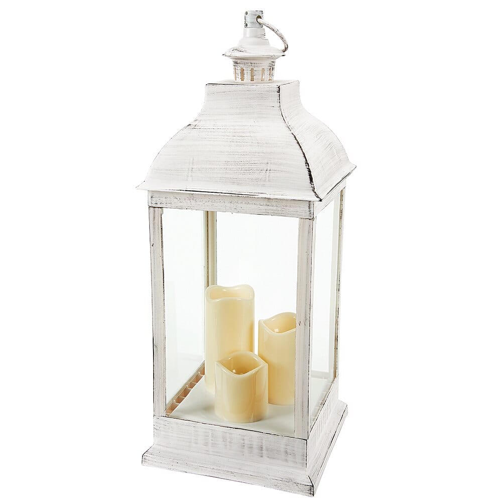 3-Candle Flameless Lantern