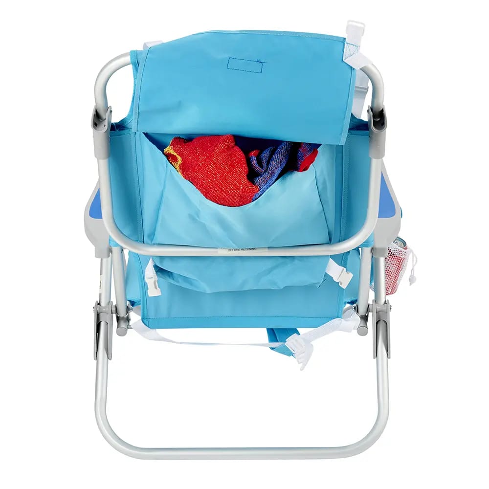 5 Position Aluminum Backpack Chair