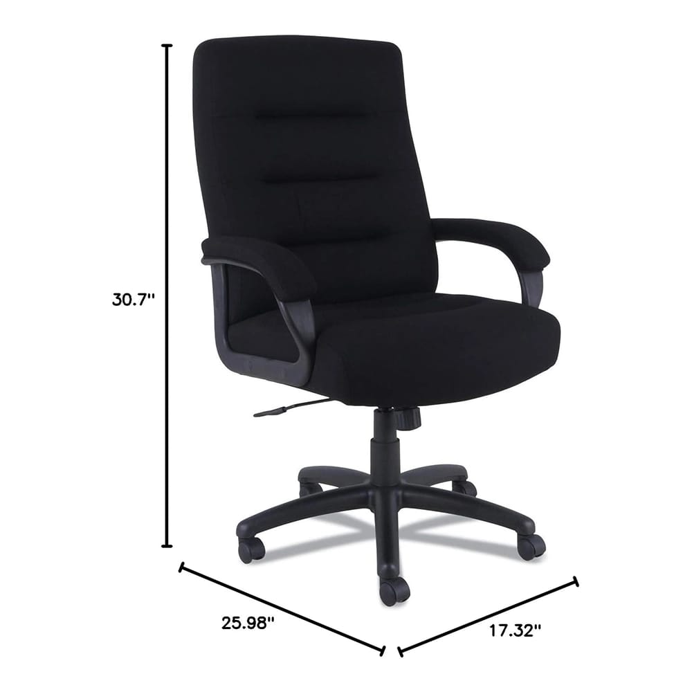 Alera Kesson Series High-Back Office Chair, Black