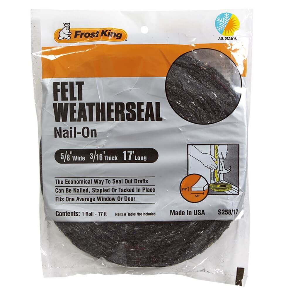 Frost King Felt Nail-On Weatherseal