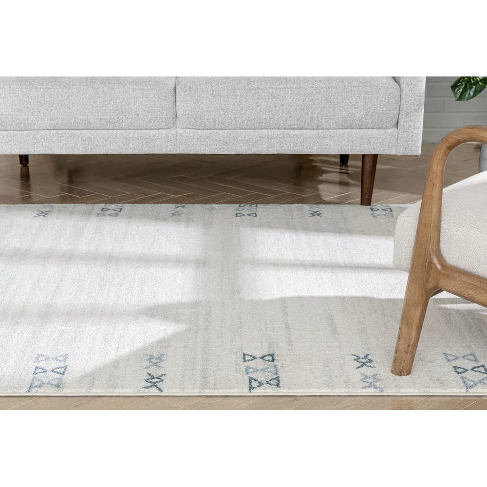 Well Woven Serenity Area Rug, 7'10" x 9'10", Capa Ivory Blue