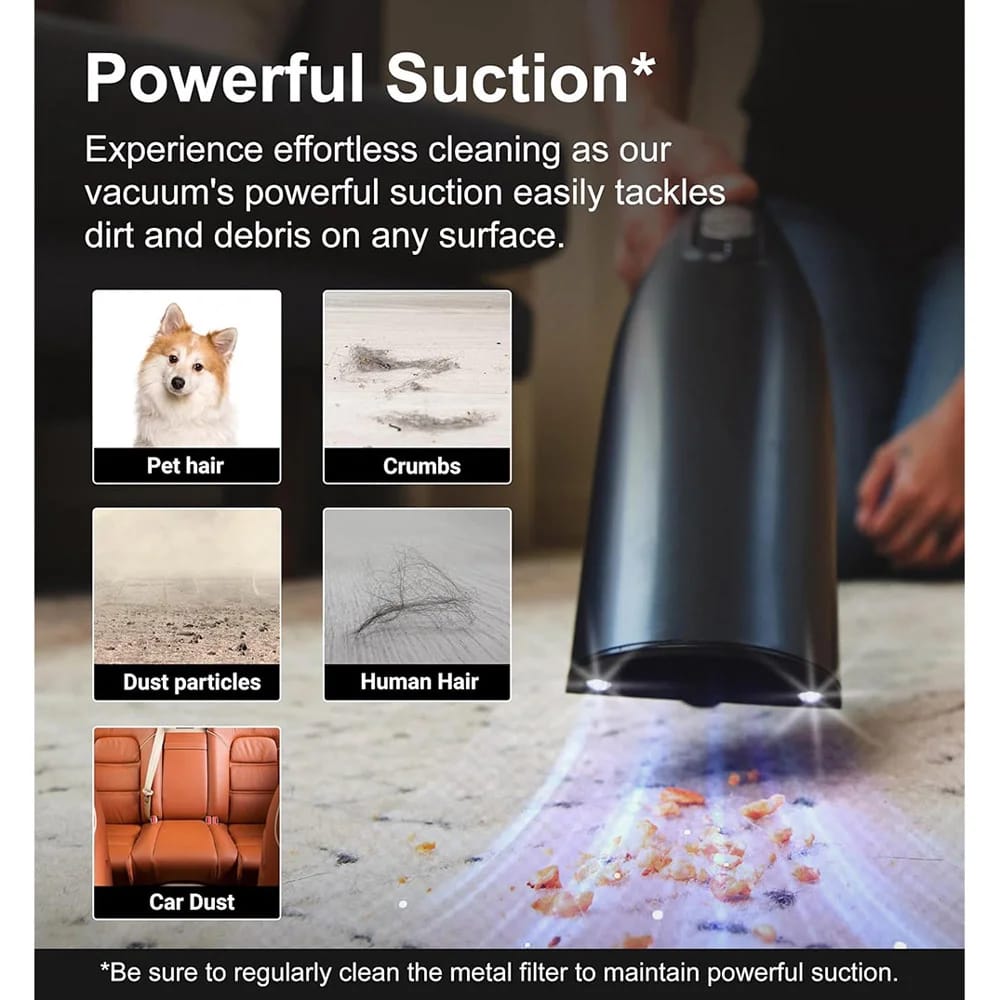 Portable Mini Car Vacuum Cleaner,10000Pa High Power Suction Cordles Portable Mini Car Vacuum Cleaner,10000Pa High Power Suction Cordles