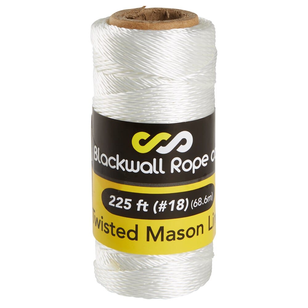 Blackwall Rope Co. Twisted Mason Line, 225'