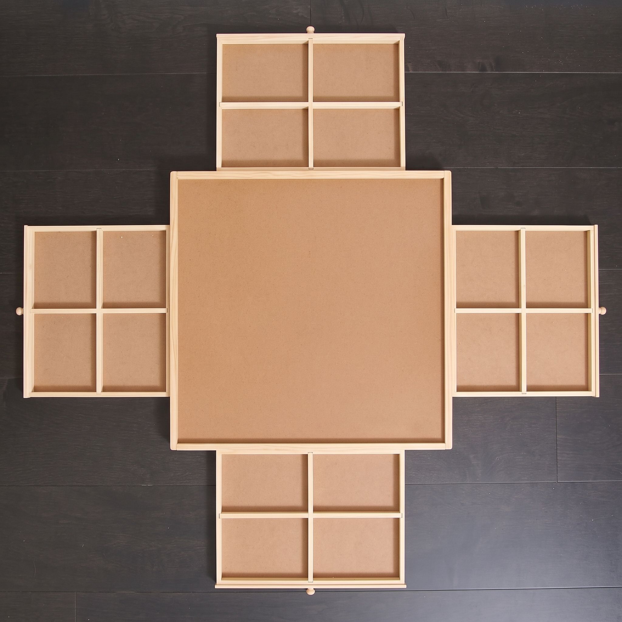 Wooden Puzzle Table with Drawers, 1,000 Piece Size