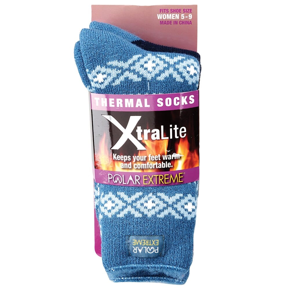 Polar Extreme XtraLite Women's Thermal Socks, 2 Pack