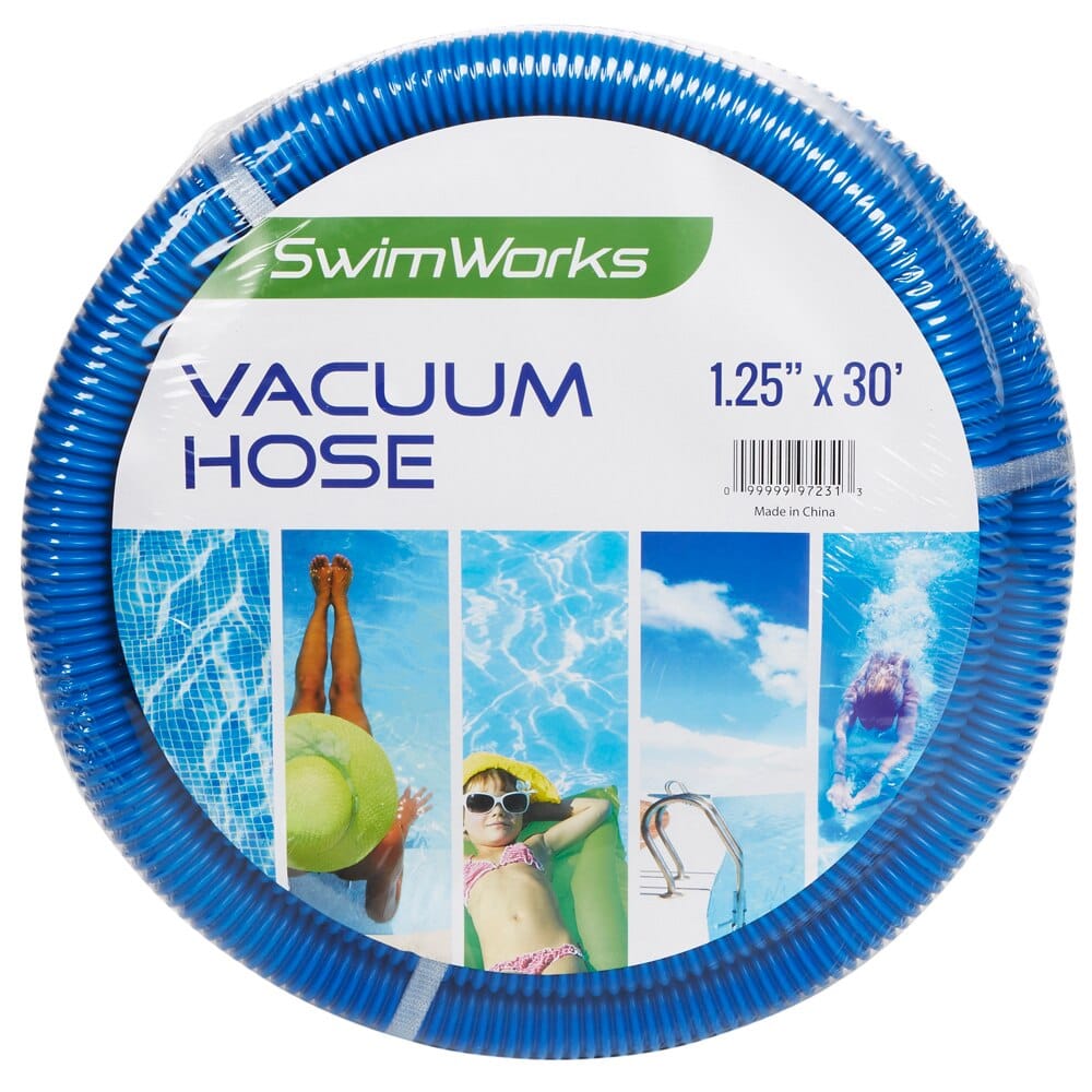 SwimWorks Pool Vacuum Hose, 1.25" x 30'