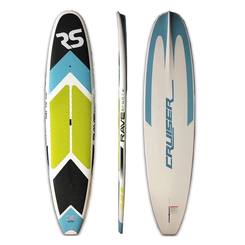 RAVE Sports 11 6 Stand Up Paddle Board, Electric Lime