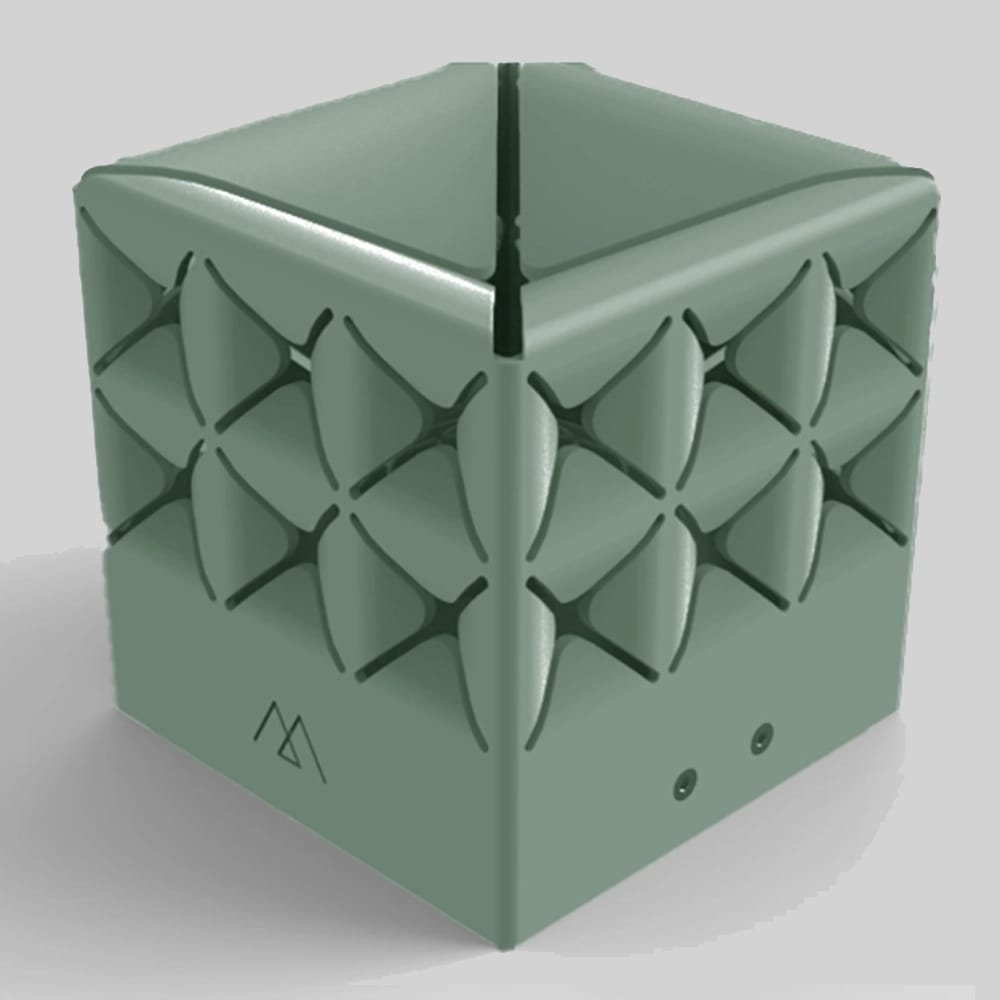 Maiori La Lampe Aluminum Solar Popup, Frosty Gray
