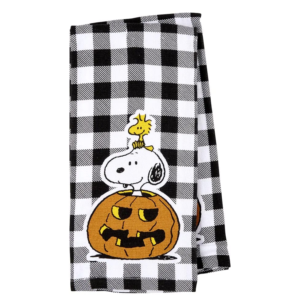 Disney, Peanuts & Garfield Halloween Kitchen Towels, 2pk.