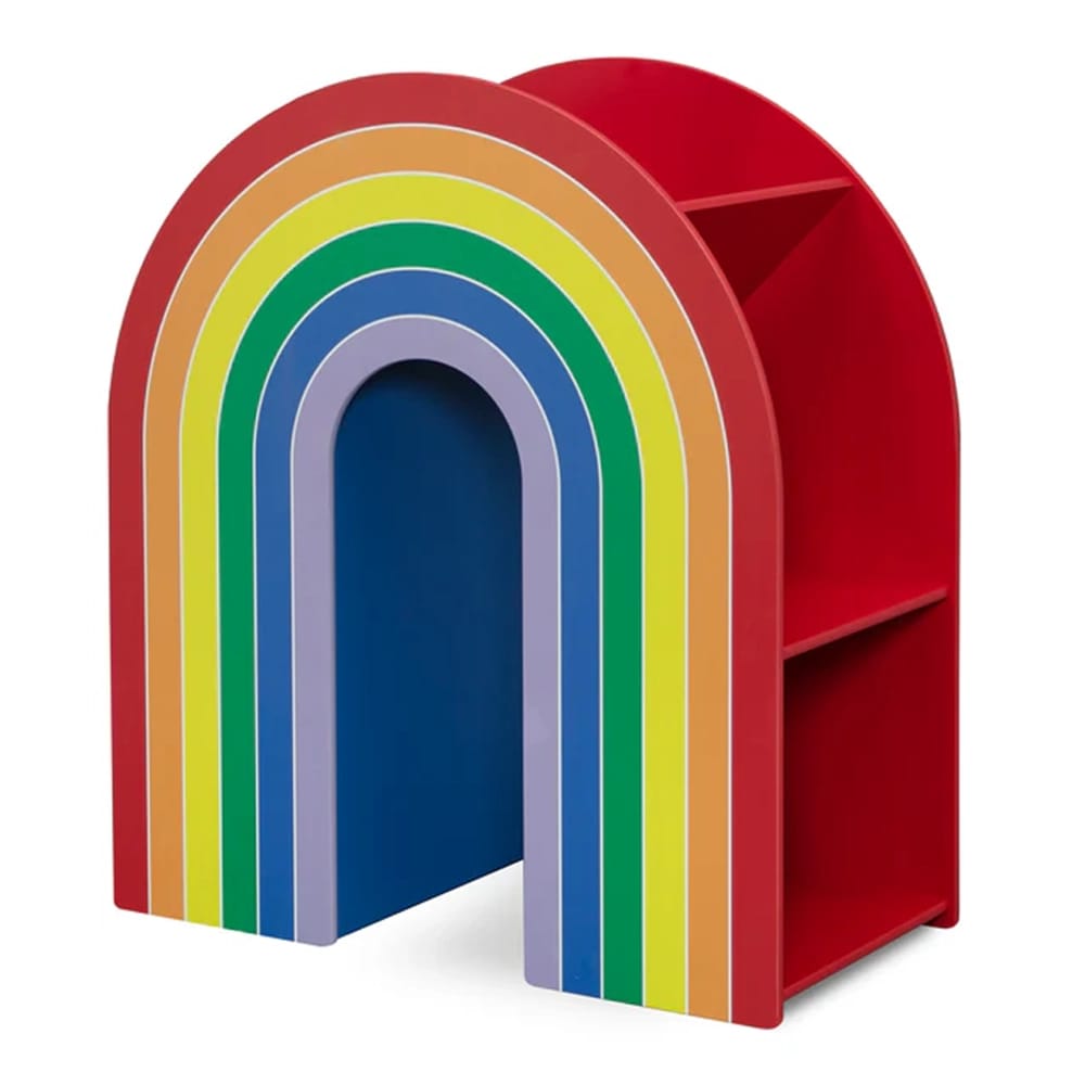 Delta Children Rainbow Bookcase