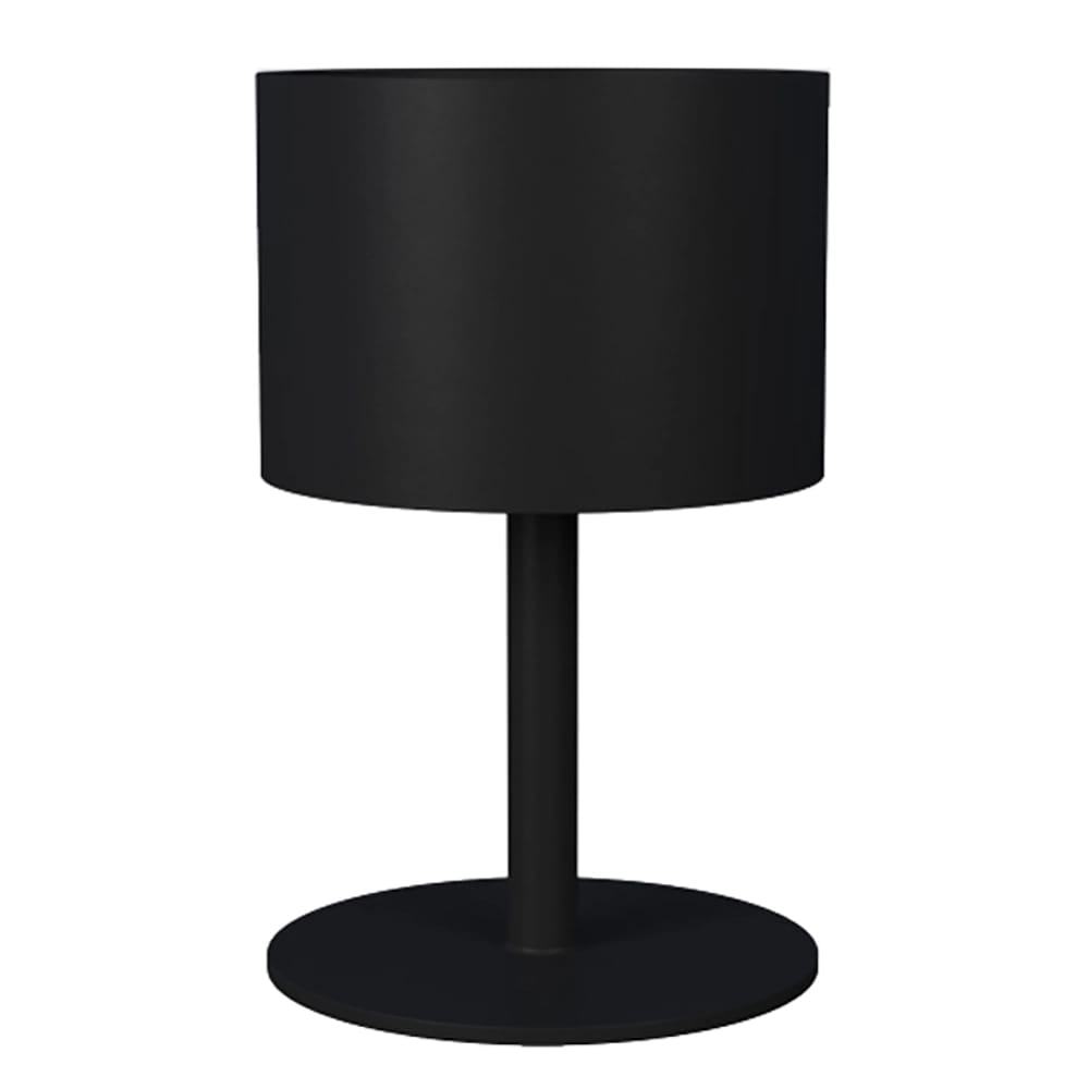 Seaside Casual La Lampe Aluminum Pose Solar Table Lamp, Charbon