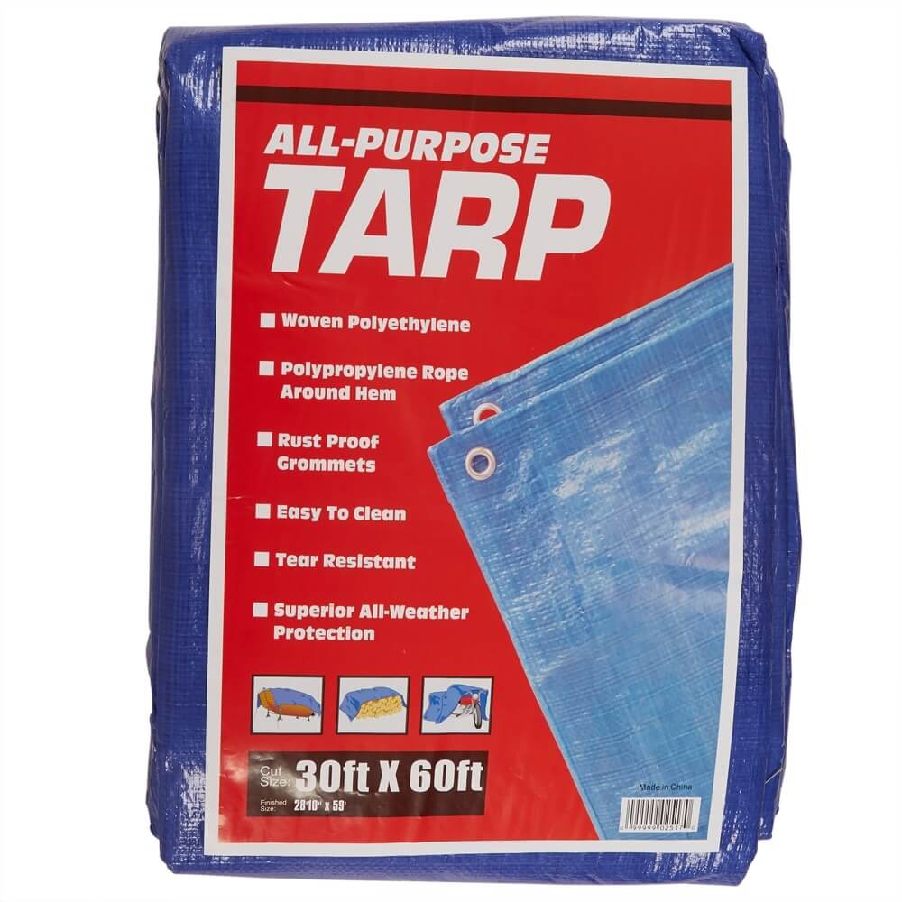 30' x 60' All-Purpose Weather Resistant Tarp