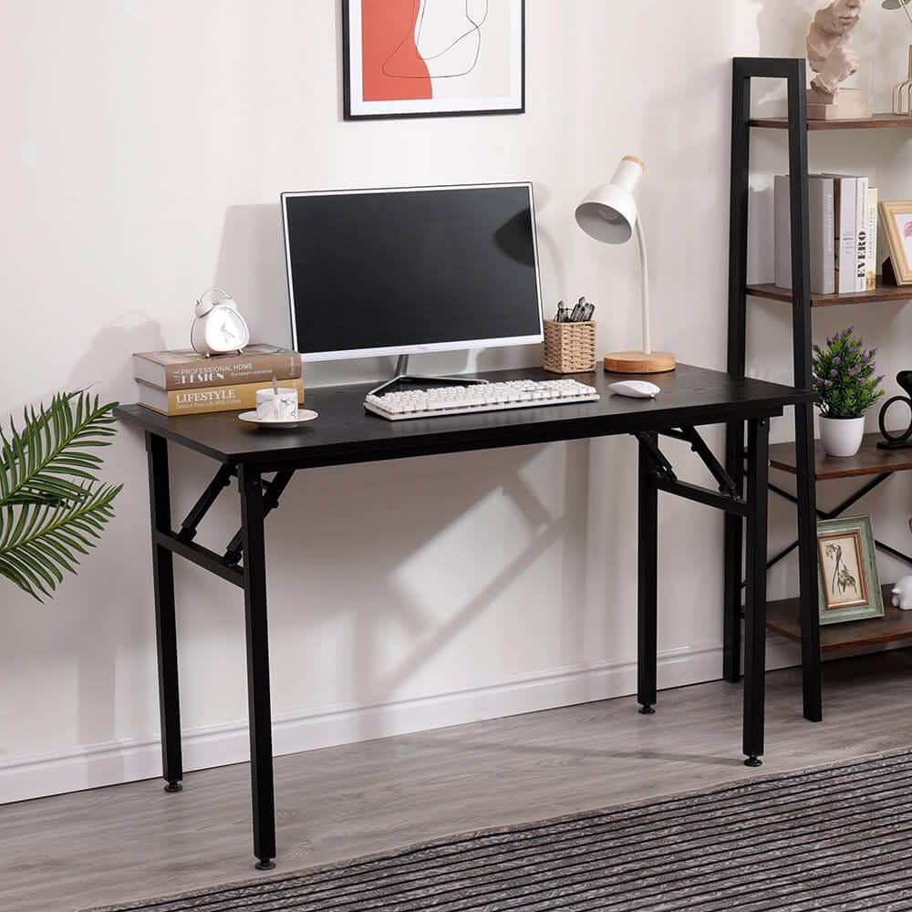 47" Foldable Desk, Black