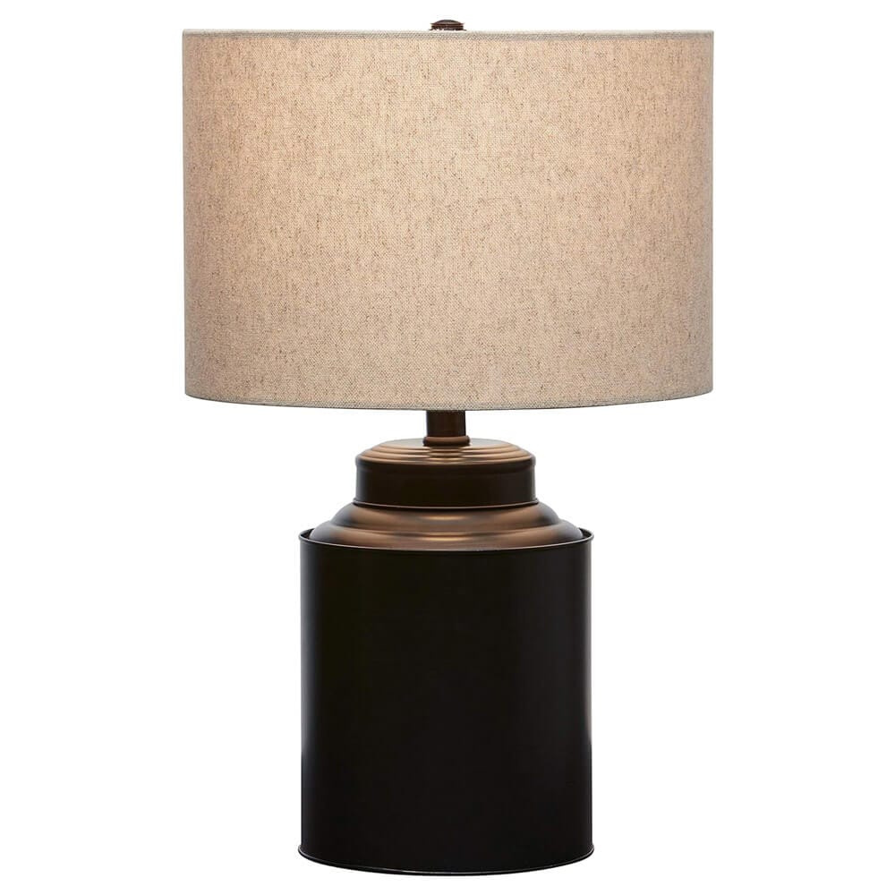 Stone & Beam Modern Table Lamp, Matte Black