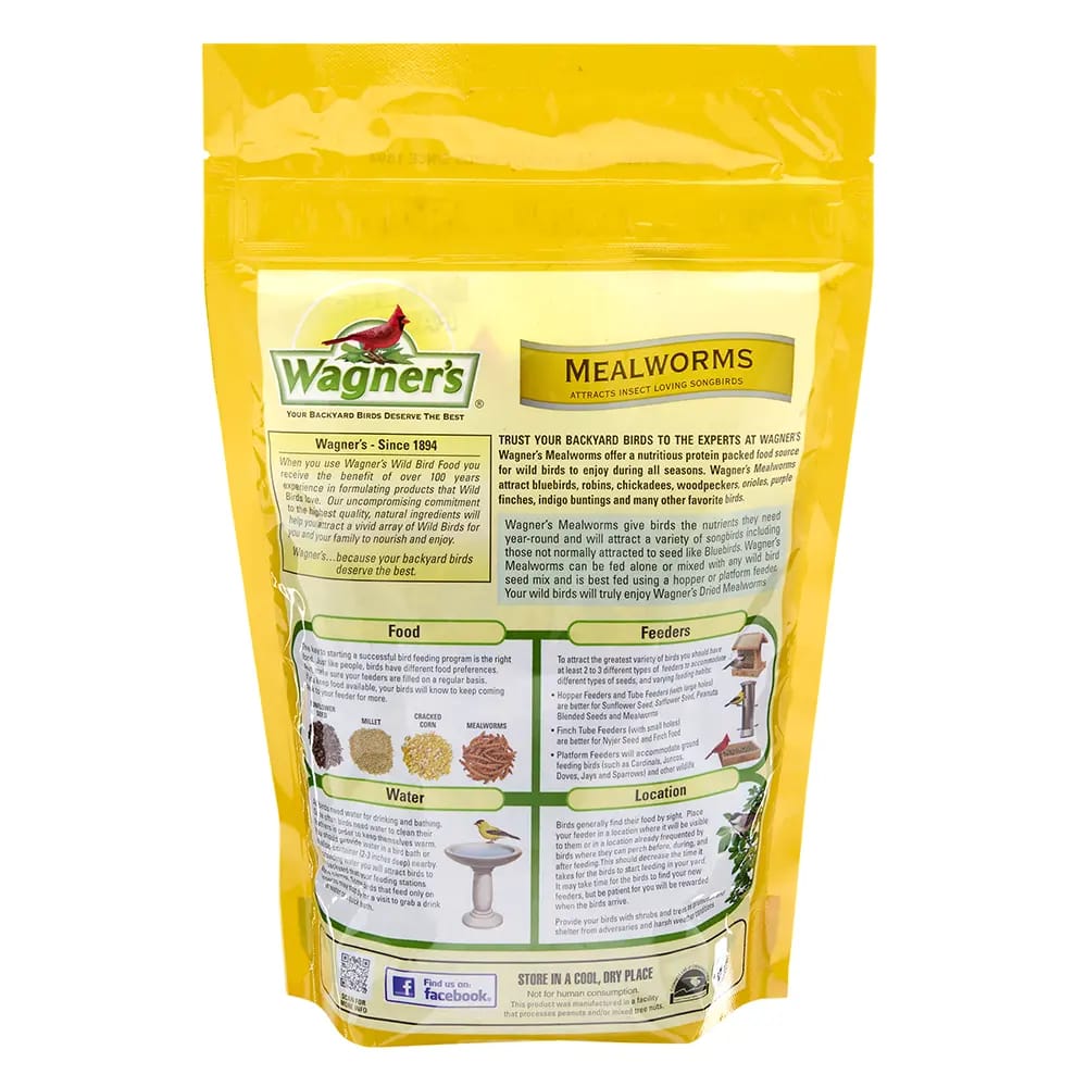 Wagner's Bird Meal Worms, 7oz