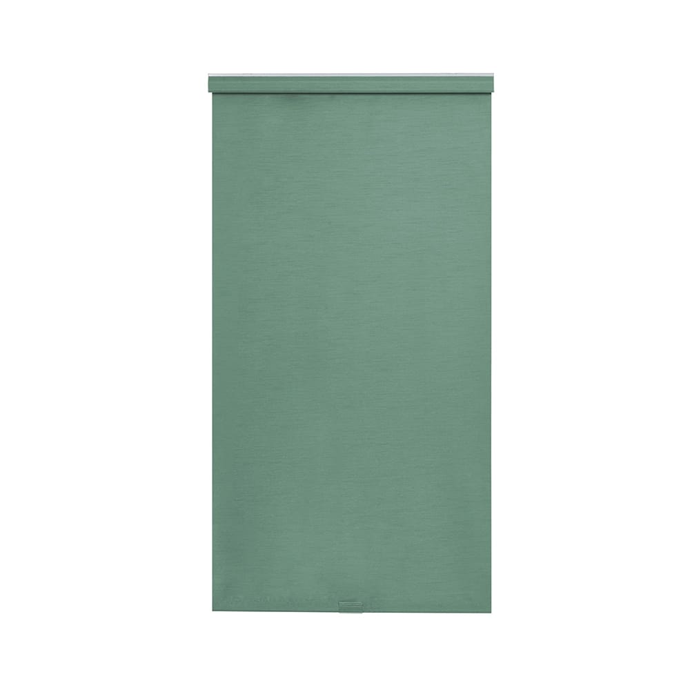 Cordless Faux Silk Fabric Roller Shade, Sea Mist, 35" x 66"