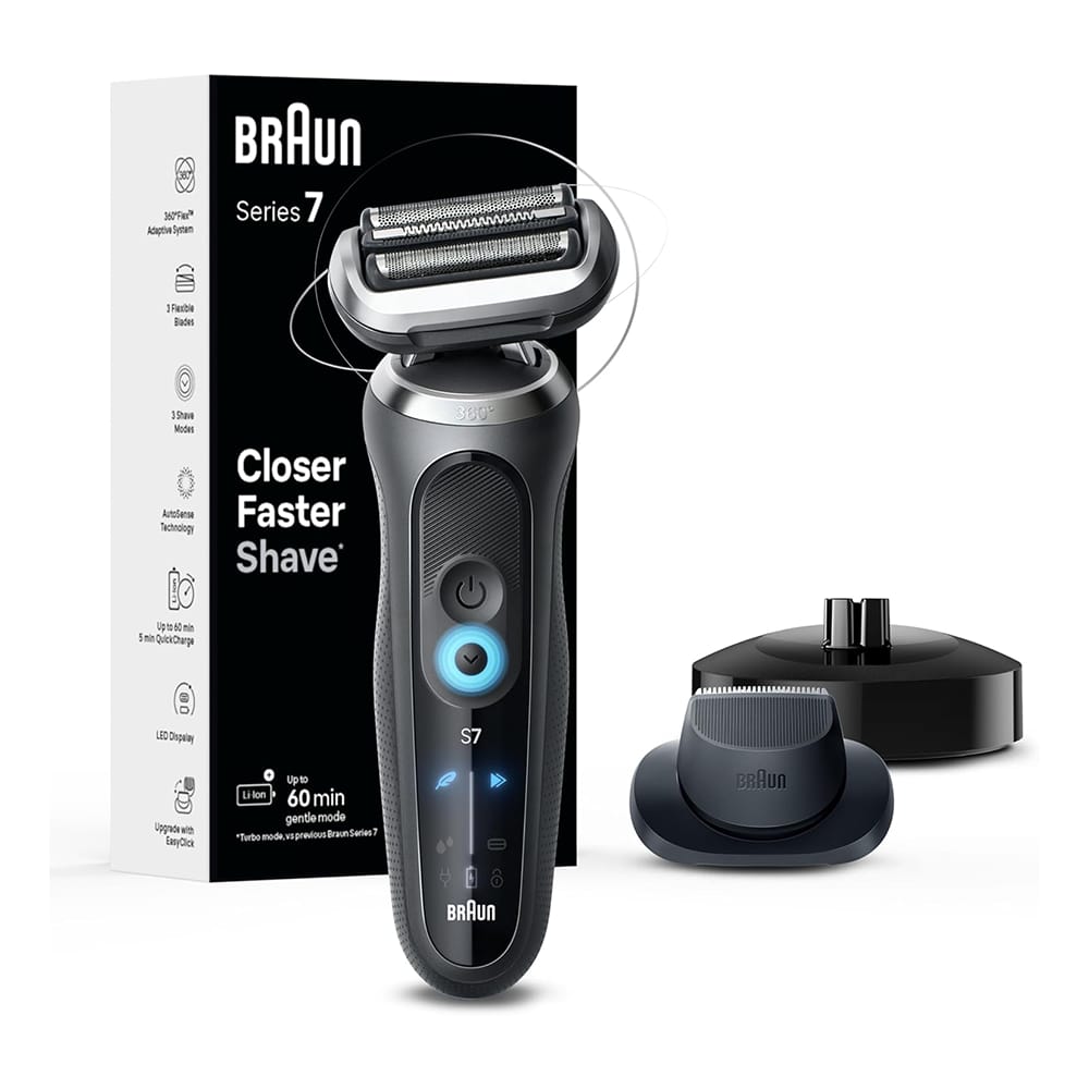 Braun Series 7 Electric Shaver, Space Gray