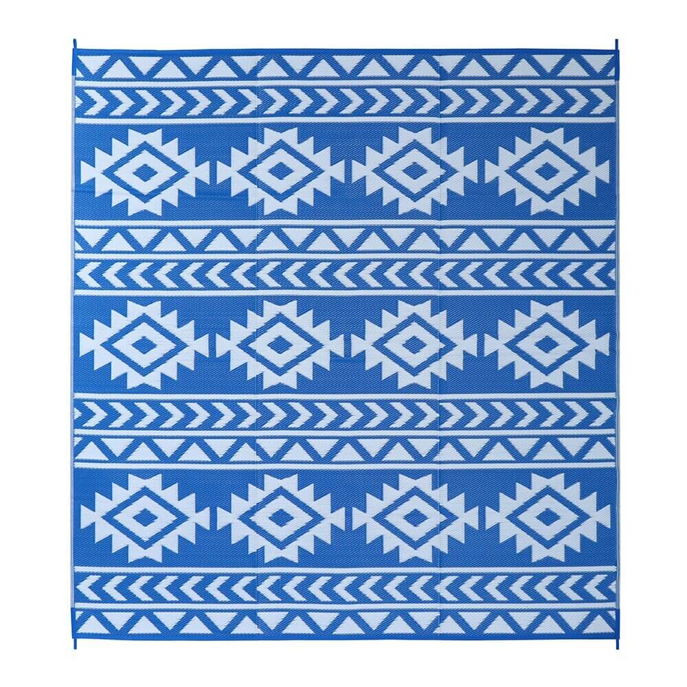 Aurora 9'x9' Reversible Patio Rug