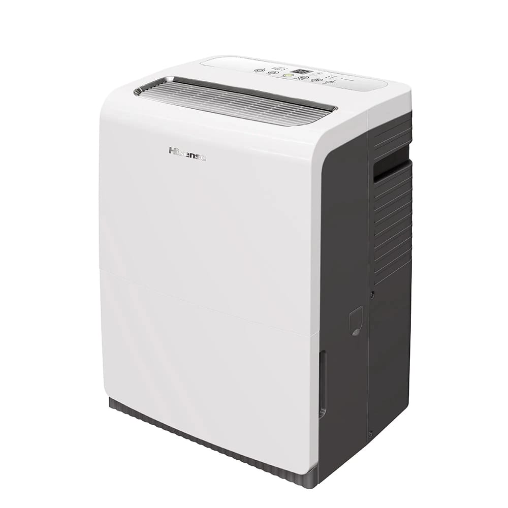 Hisense 60-Pint Room Dehumidifier with Built-In Pump, White (Factory Refurbished)