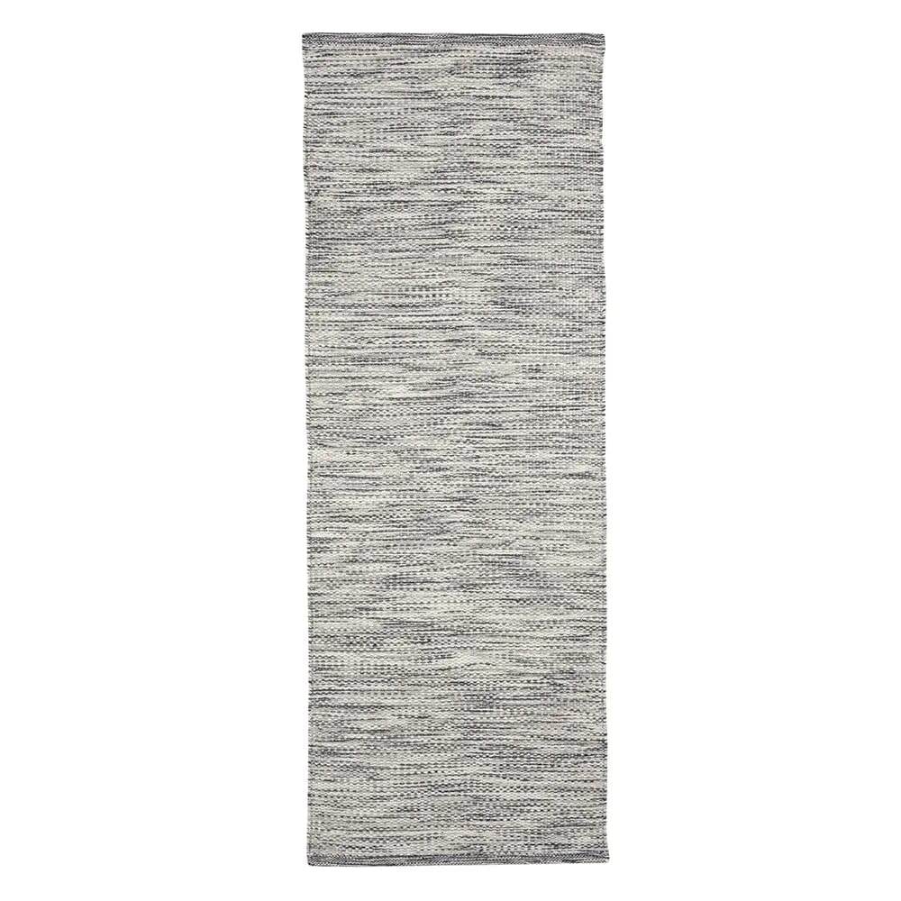 Wool Look Easy-Care Indoor/Outdoor Accent Rug, 21" x 60"