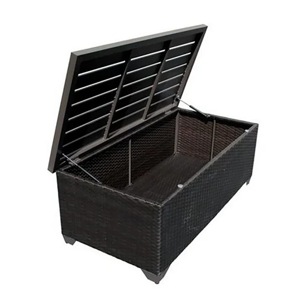 TK Classics Storage Coffee Table, Espresso