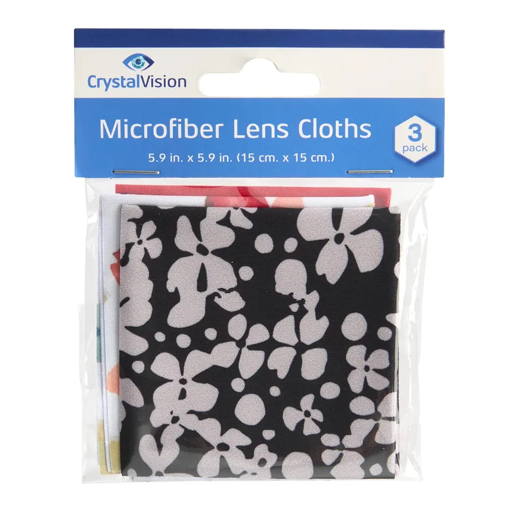 Microfiber Lens Cloth, 3pk.