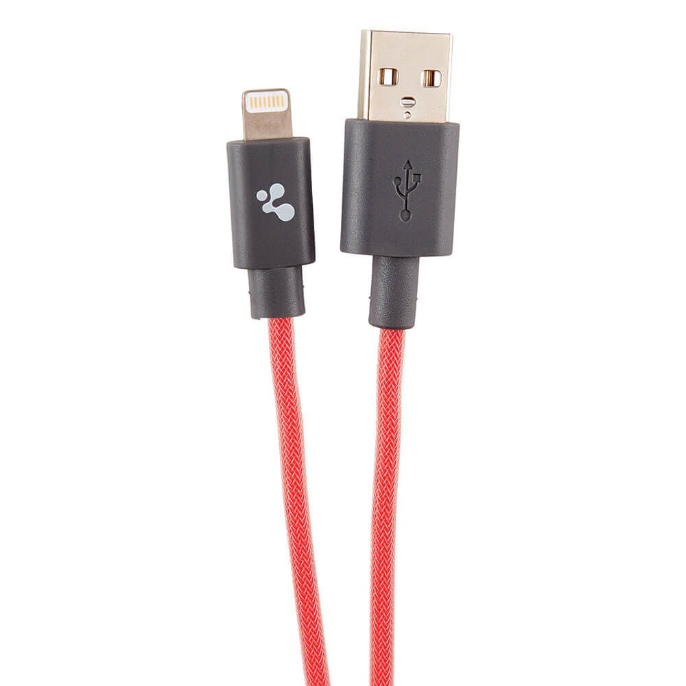 Connect Red Data Sync Lightning Charging Cable, 3'