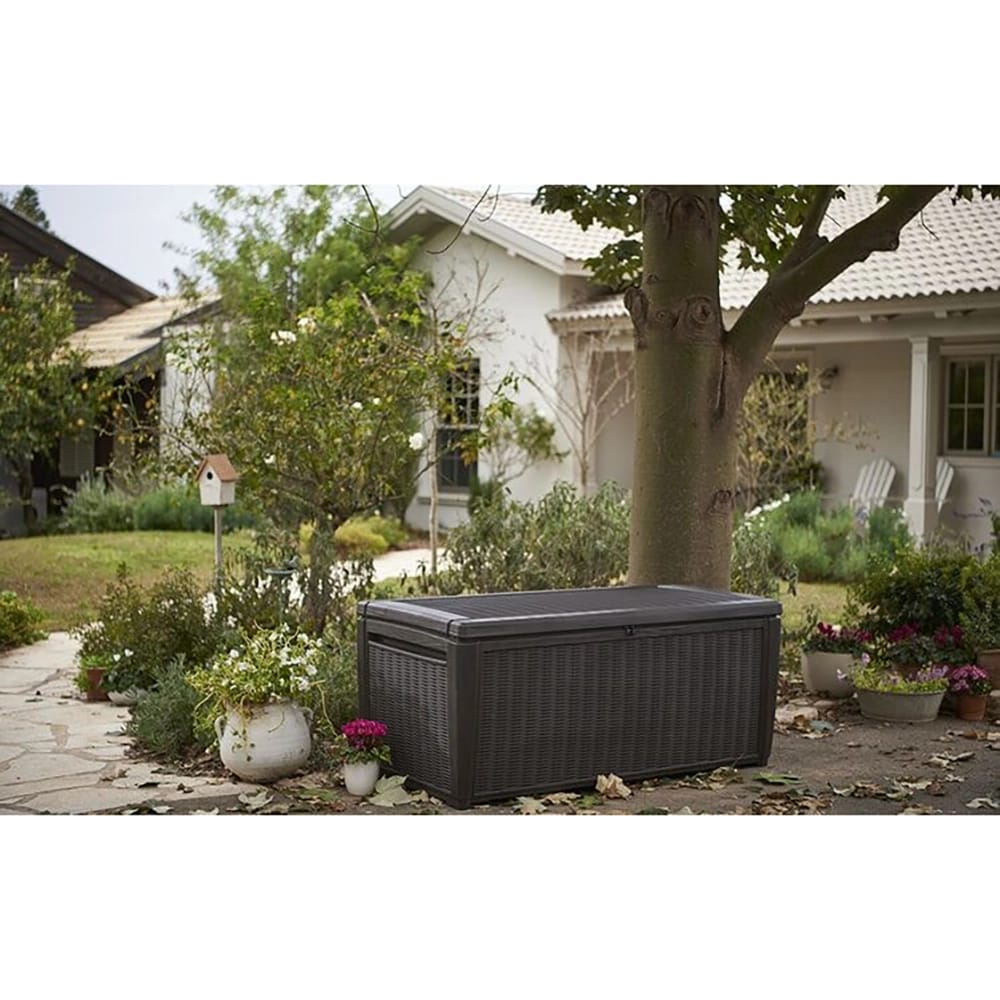 Keter 135 Gallon Sumatra Deck, Brown
