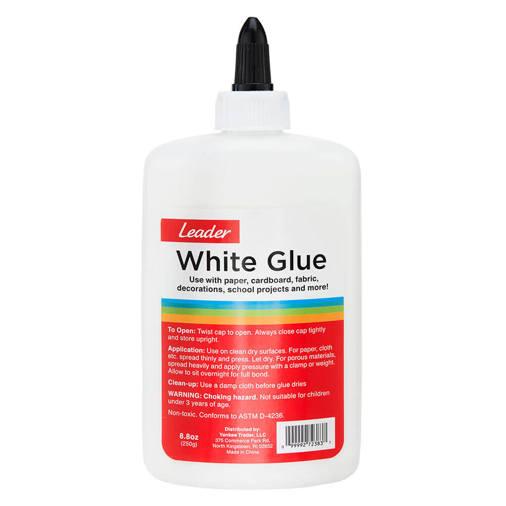 Leader White Glue, 8.8 oz