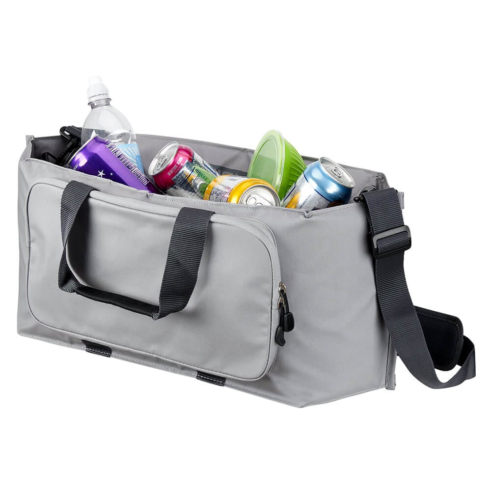 High Sierra Beach N Chill Cooler Duffel Bag, Steel Gray/Mercury