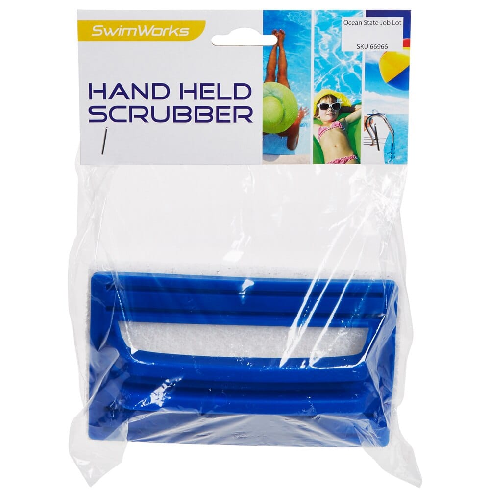 SwimWorks Handheld Pool Scrubber