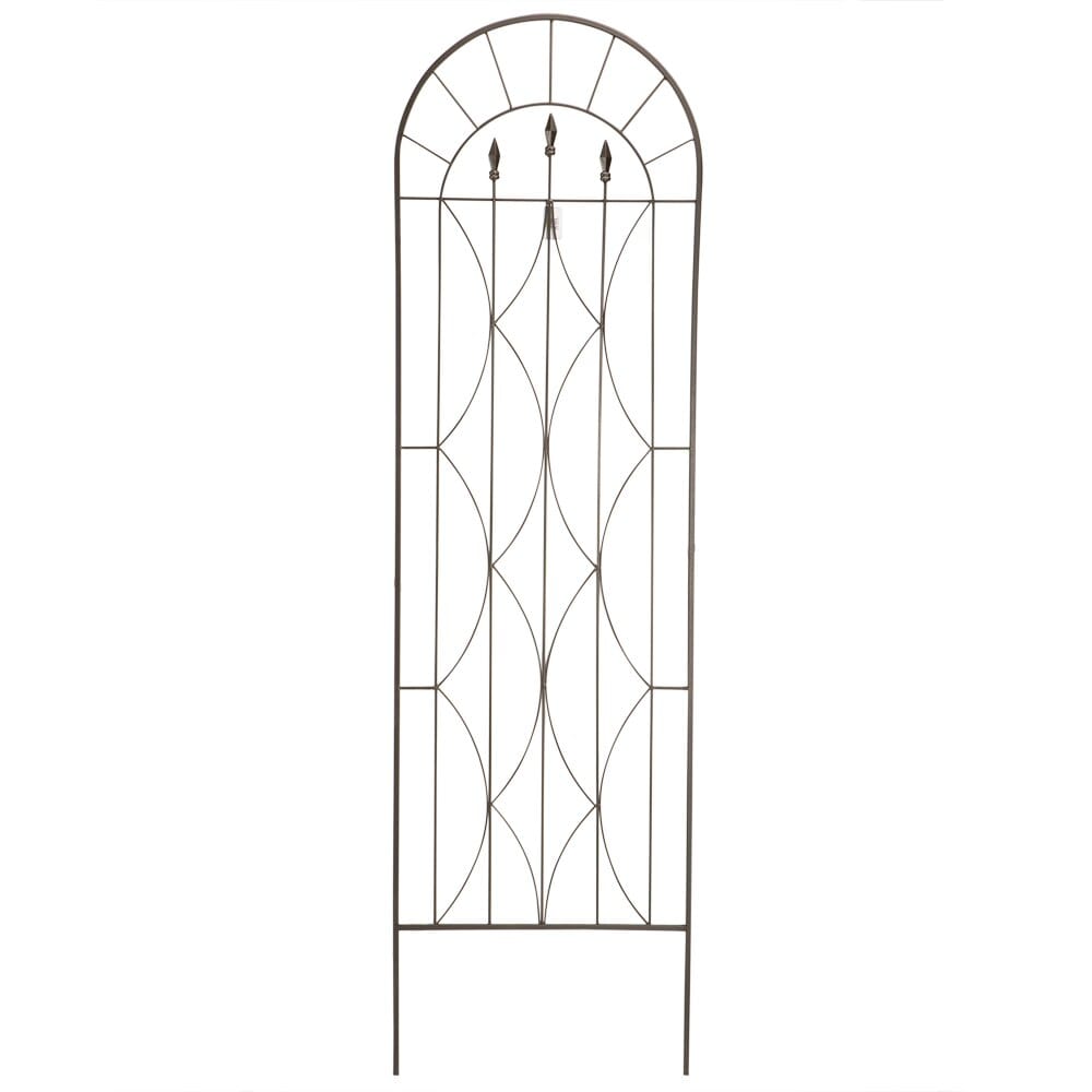84" x 24" Bronze Garden Trellis
